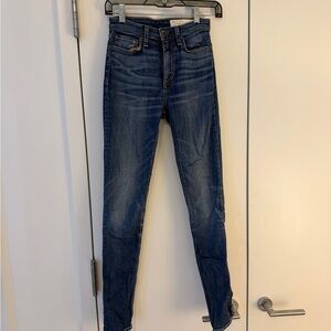 rag & bone Dark Blue Skinny Jeans